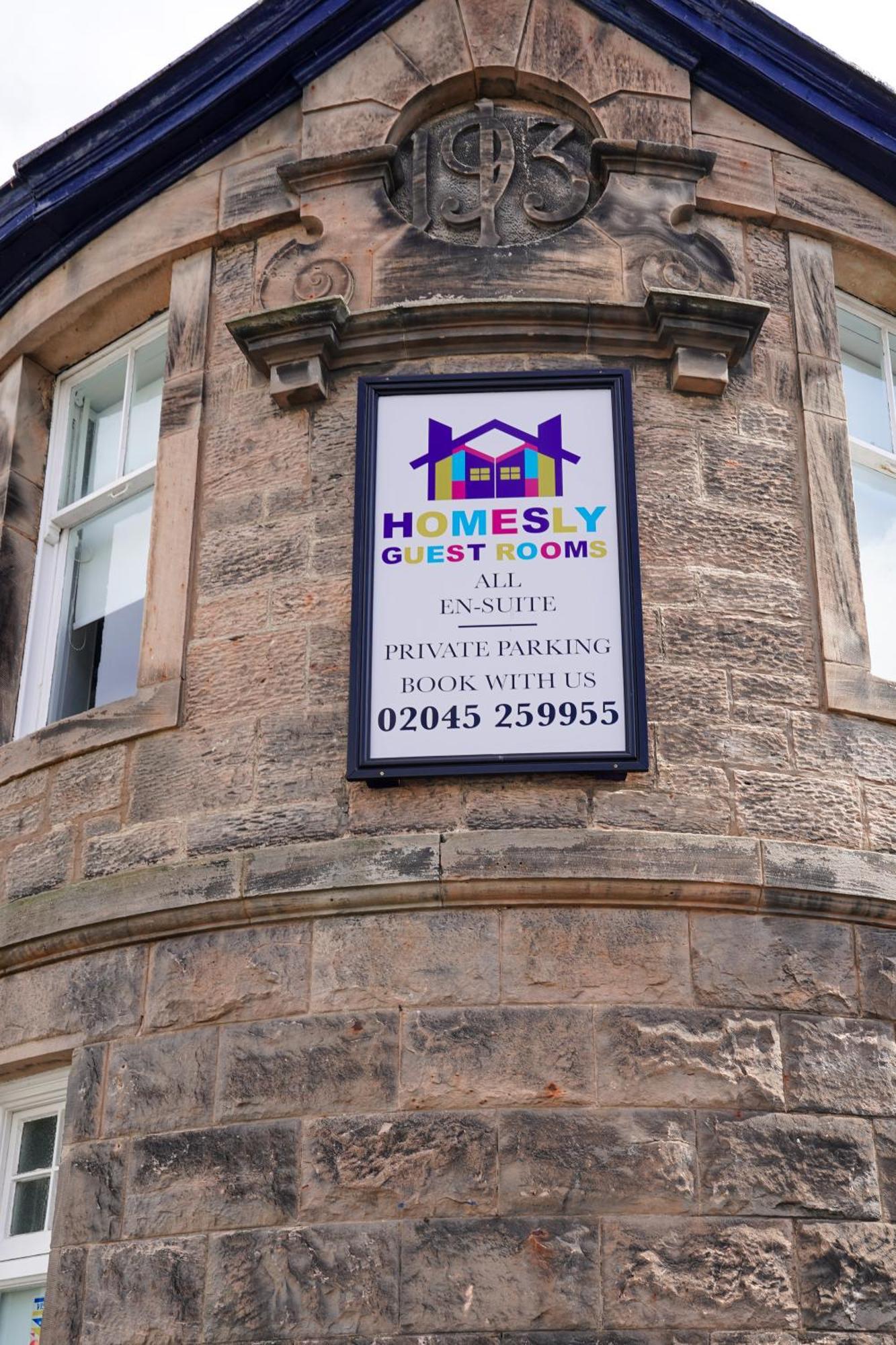 Homesly Guest Rooms, Comfortable En-Suite Guest Rooms With Free Parking And Self Check-In Berwick Upon Tweed ภายนอก รูปภาพ
